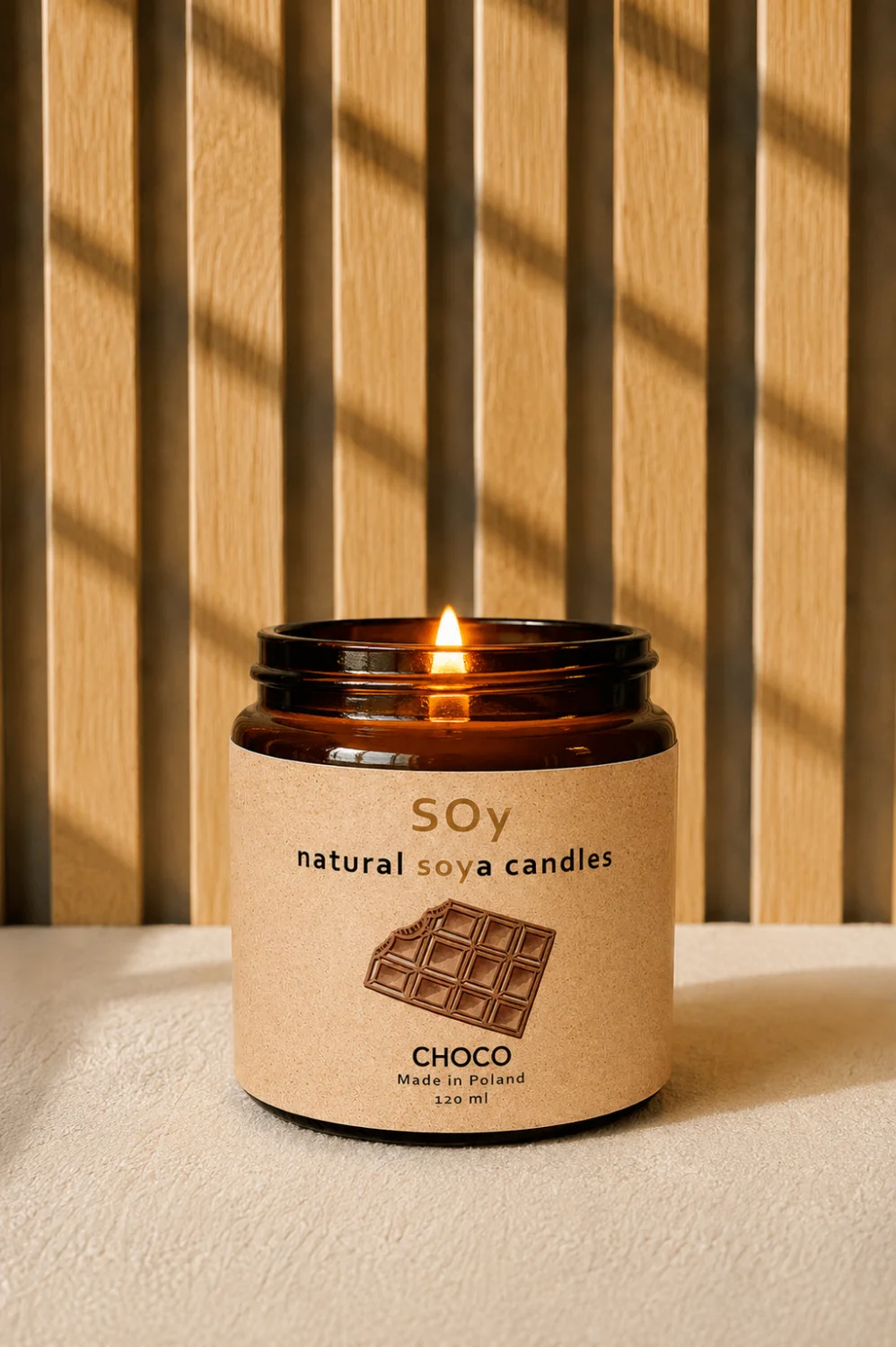 Świeca sojowa Choco