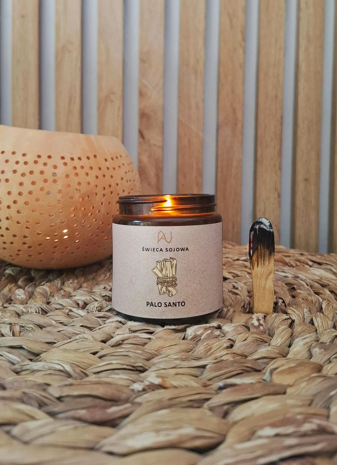 Świeca sojowa Palo Santo