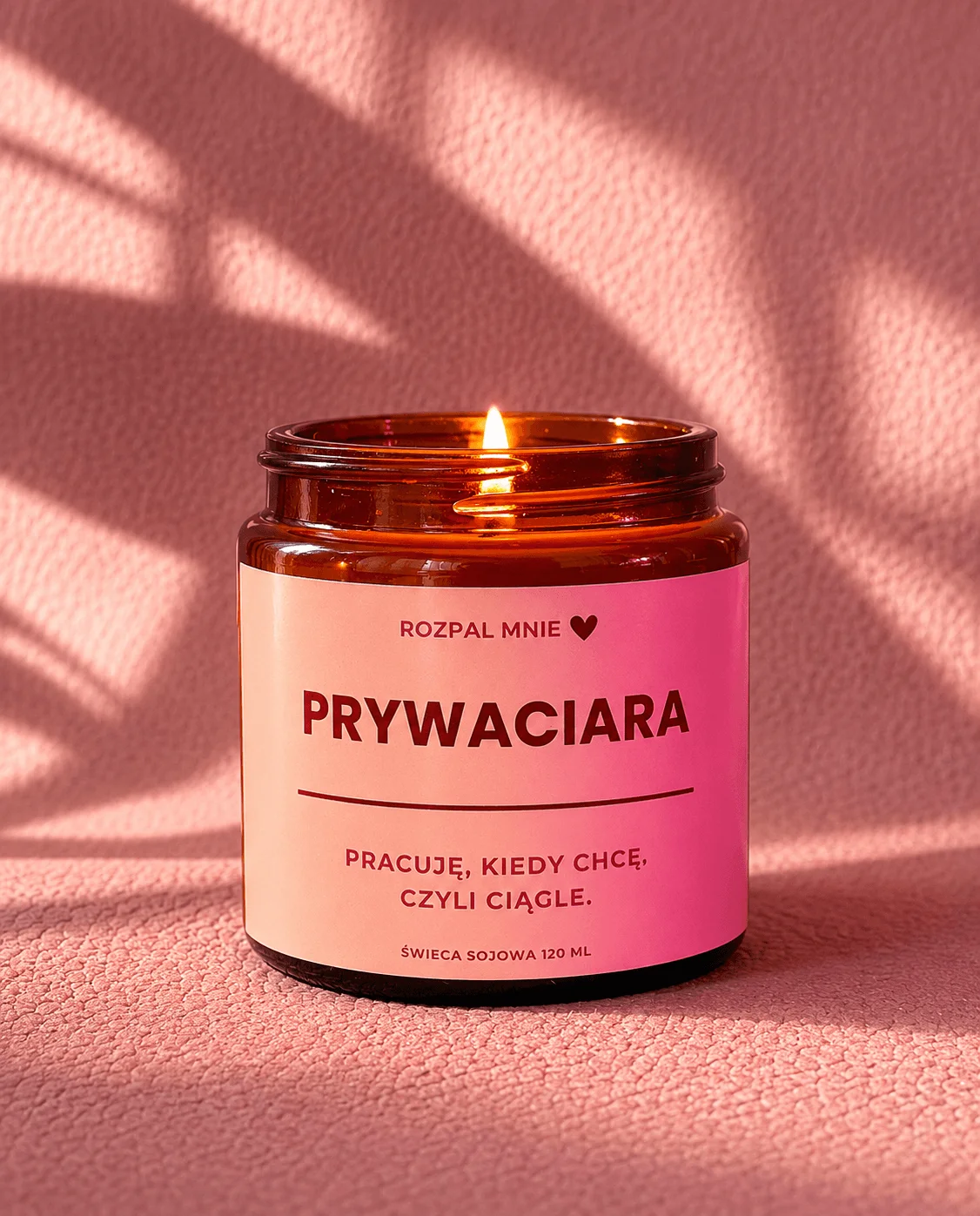 Świeca sojowa PRYWACIARA