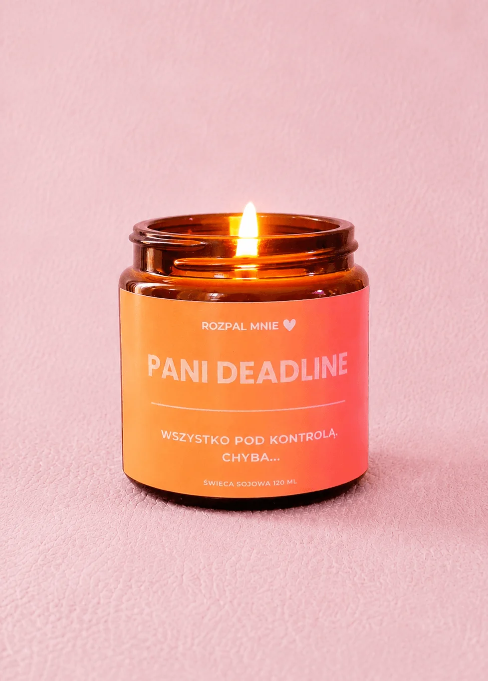 Świeca sojowa Pani Deadline