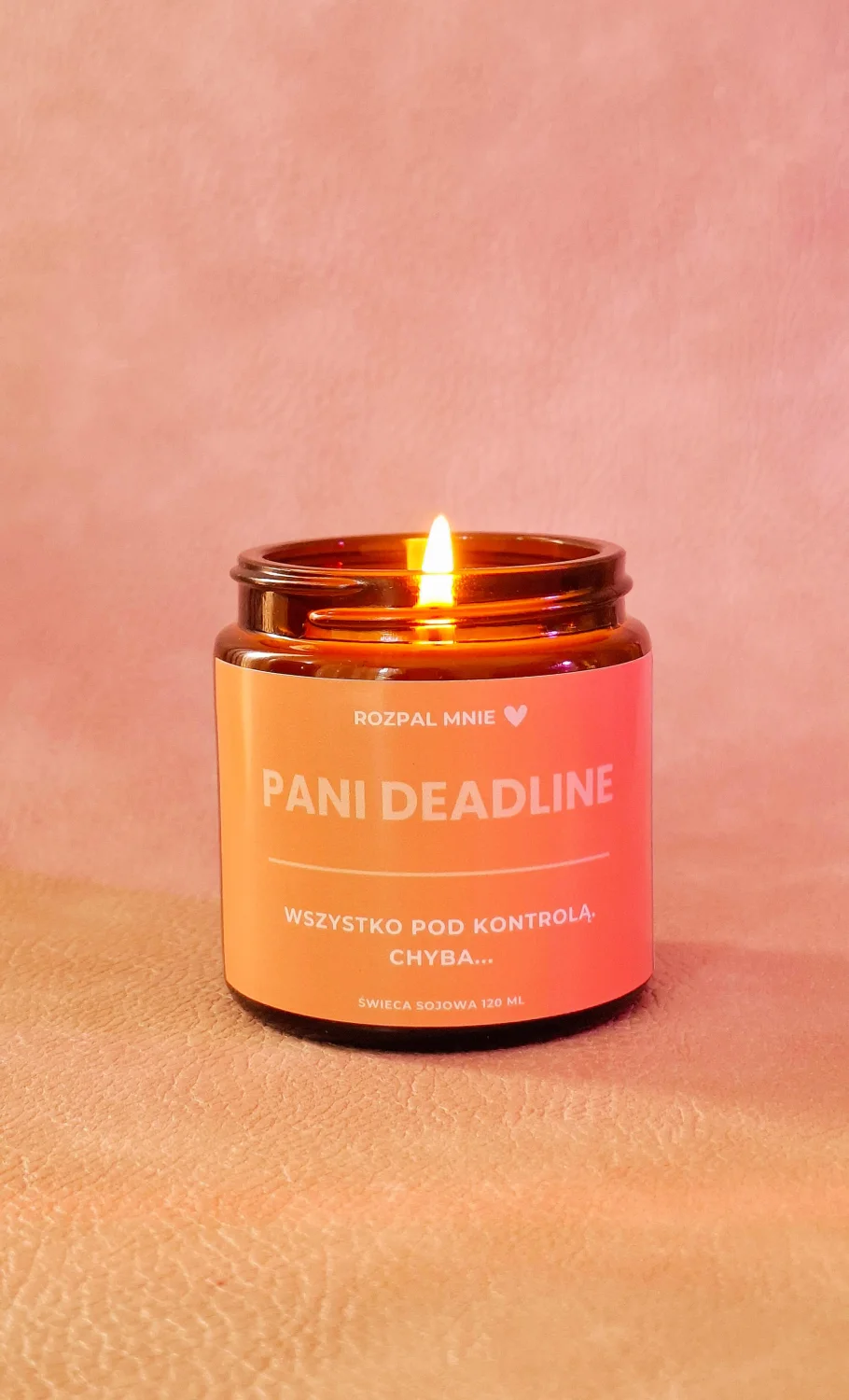 Świeca sojowa Pani Deadline