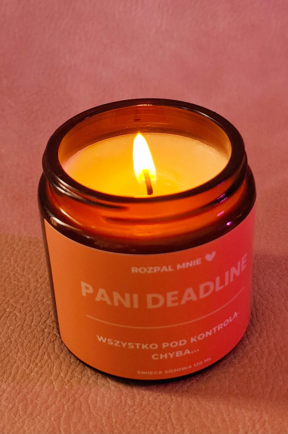 Świeca sojowa Pani Deadline