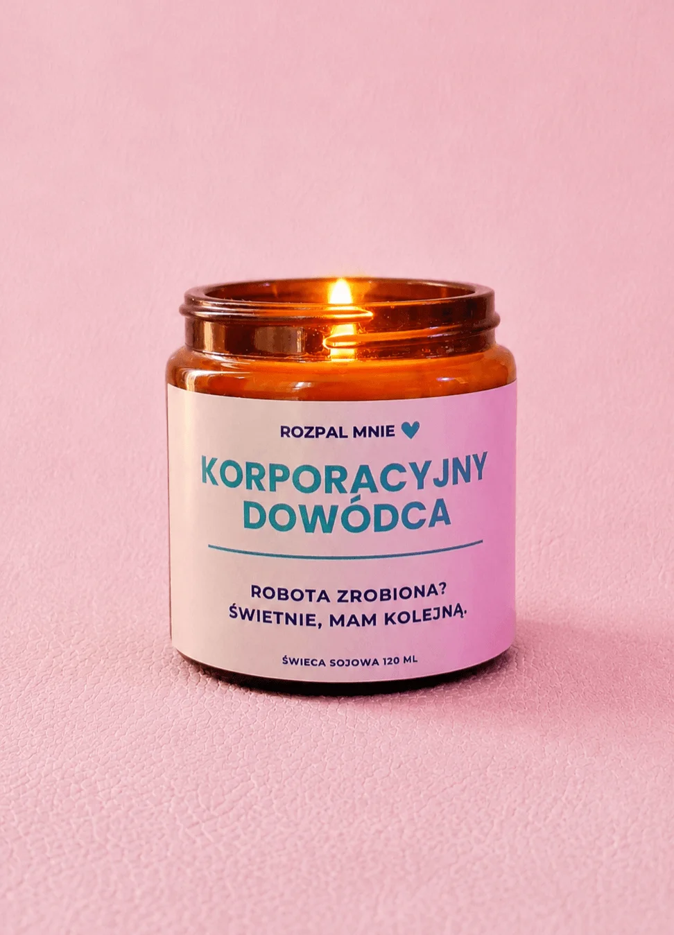 Świeca sojowa KORPORACYJNY DOWÓDCA