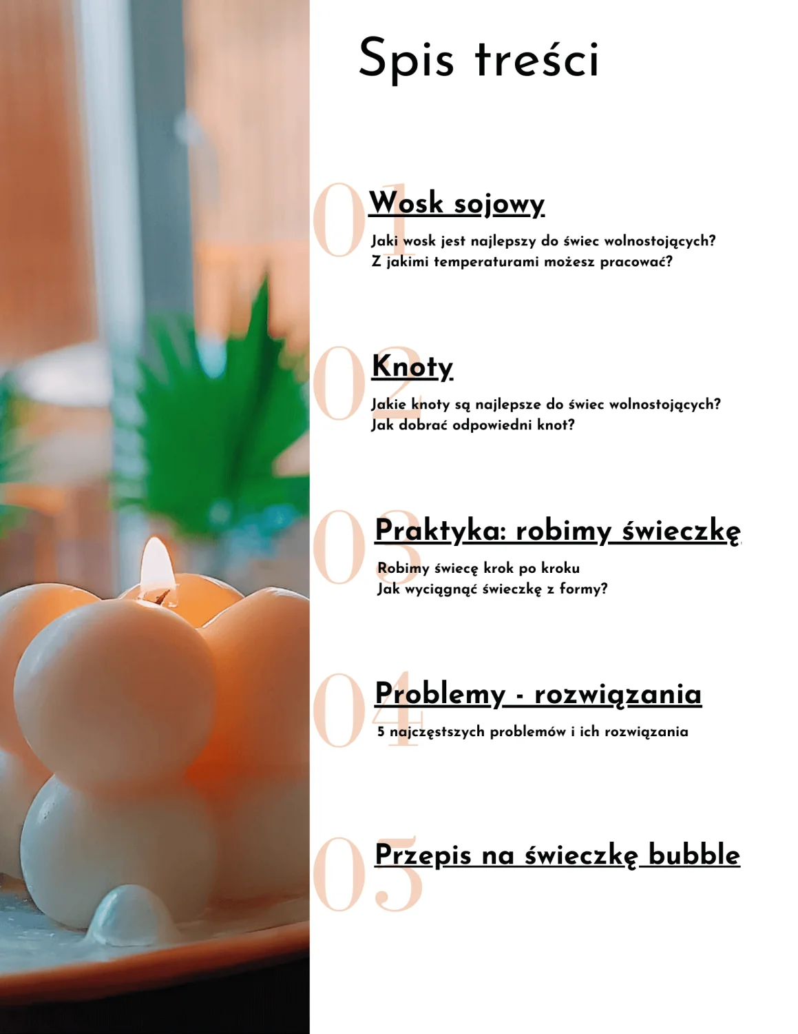 Jak zrobić świece sojowe-pakiet e-booków dla początkujących