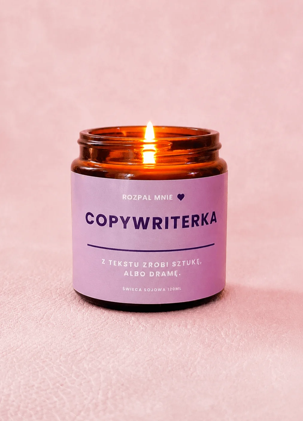 Świeca sojowa COPYWRITERKA