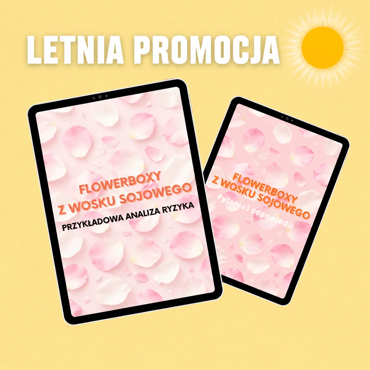 Flowerboxy świece sojowe i woski do kominka - pakiet e-booków