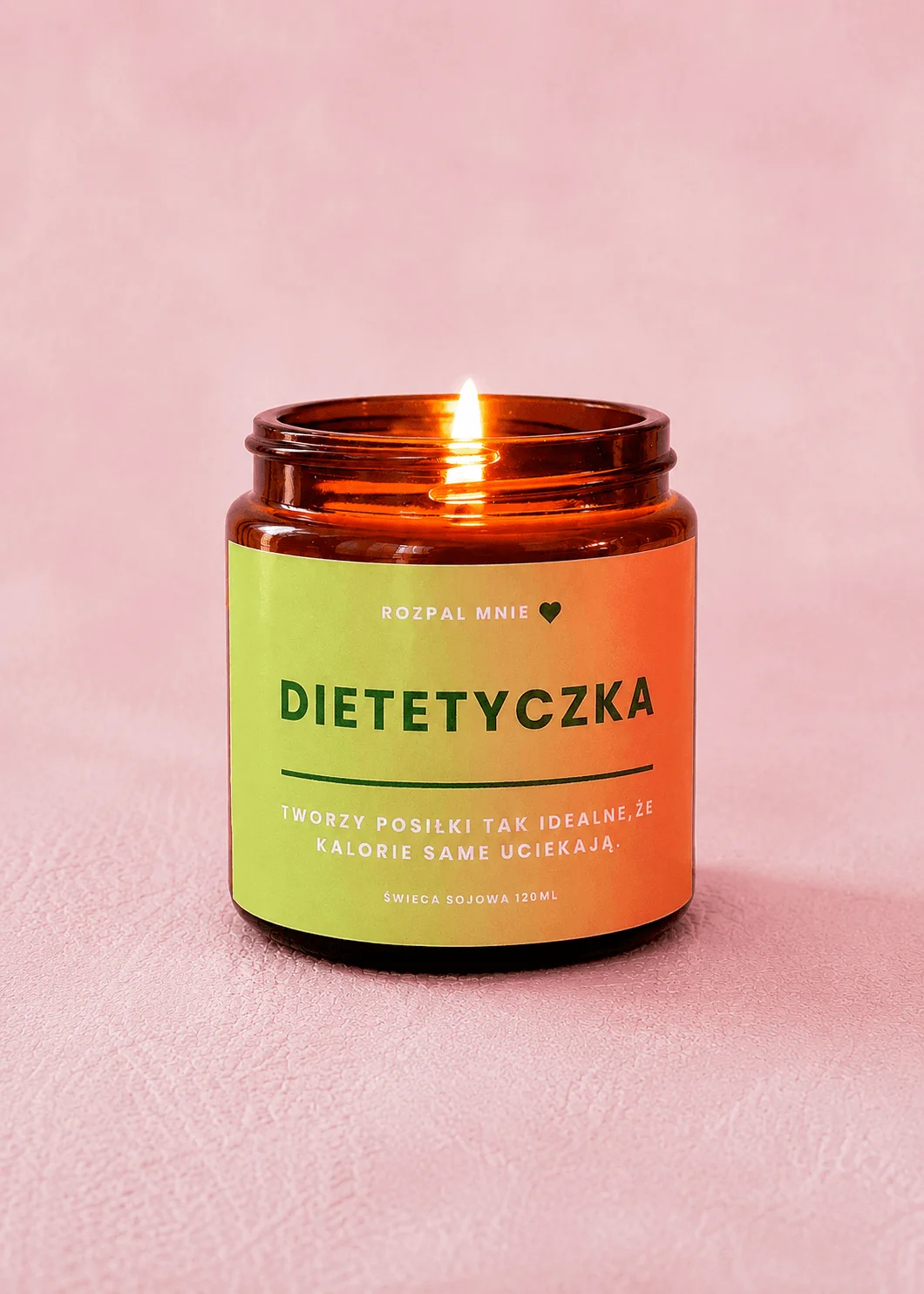 Świeca sojowa DIETETYCZKA