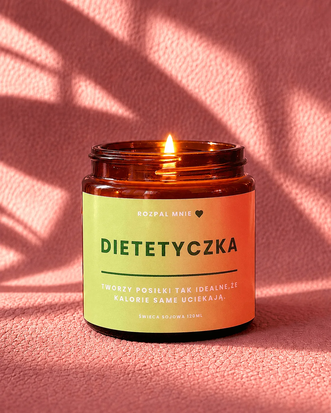 Świeca sojowa DIETETYCZKA