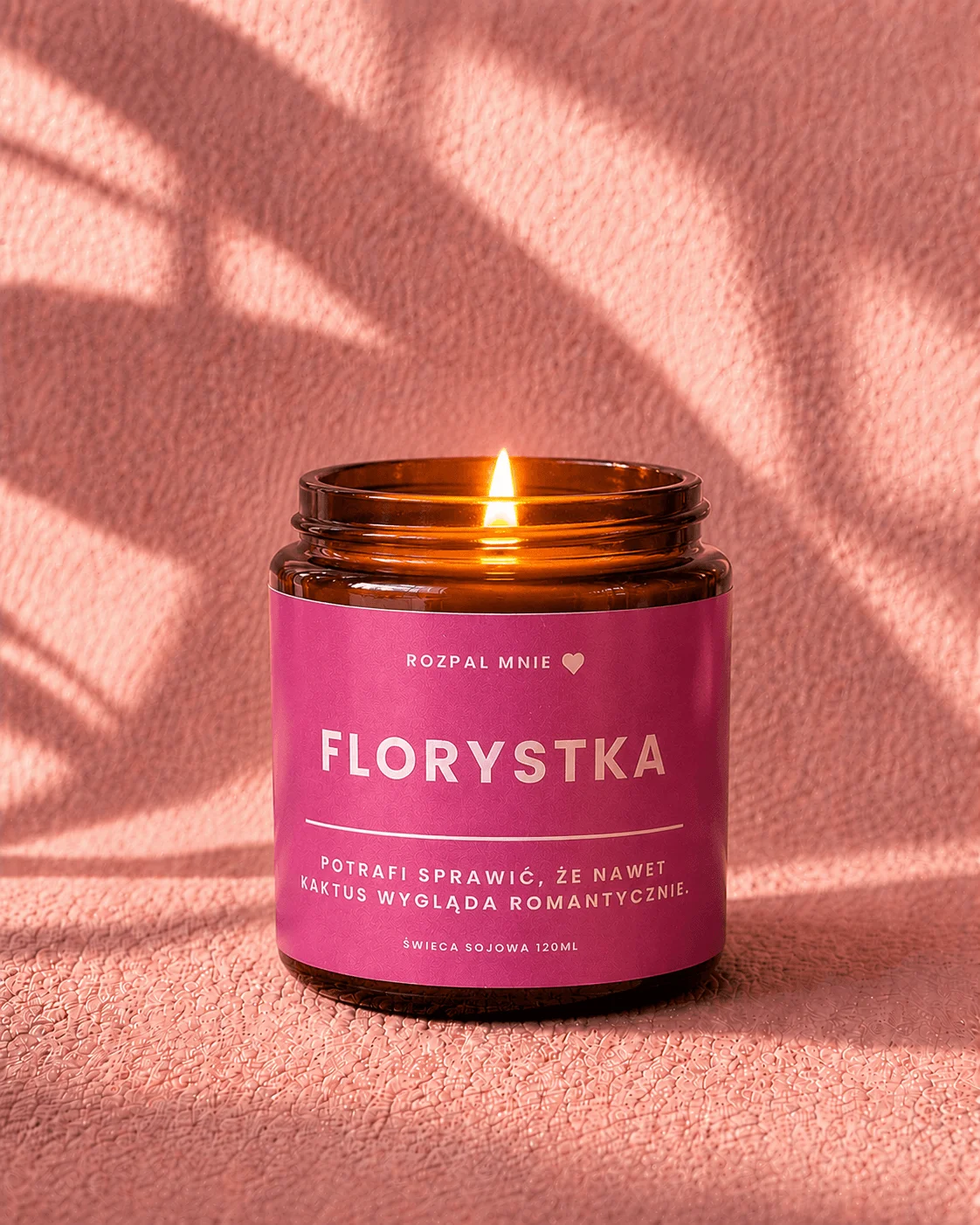 Świeca sojowa Florystka 