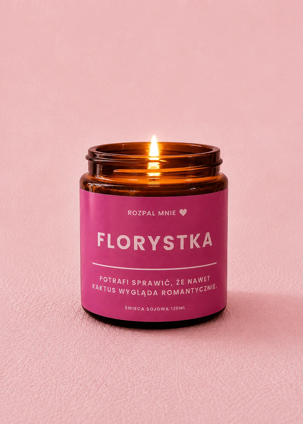 Świeca sojowa FLORYSTKA