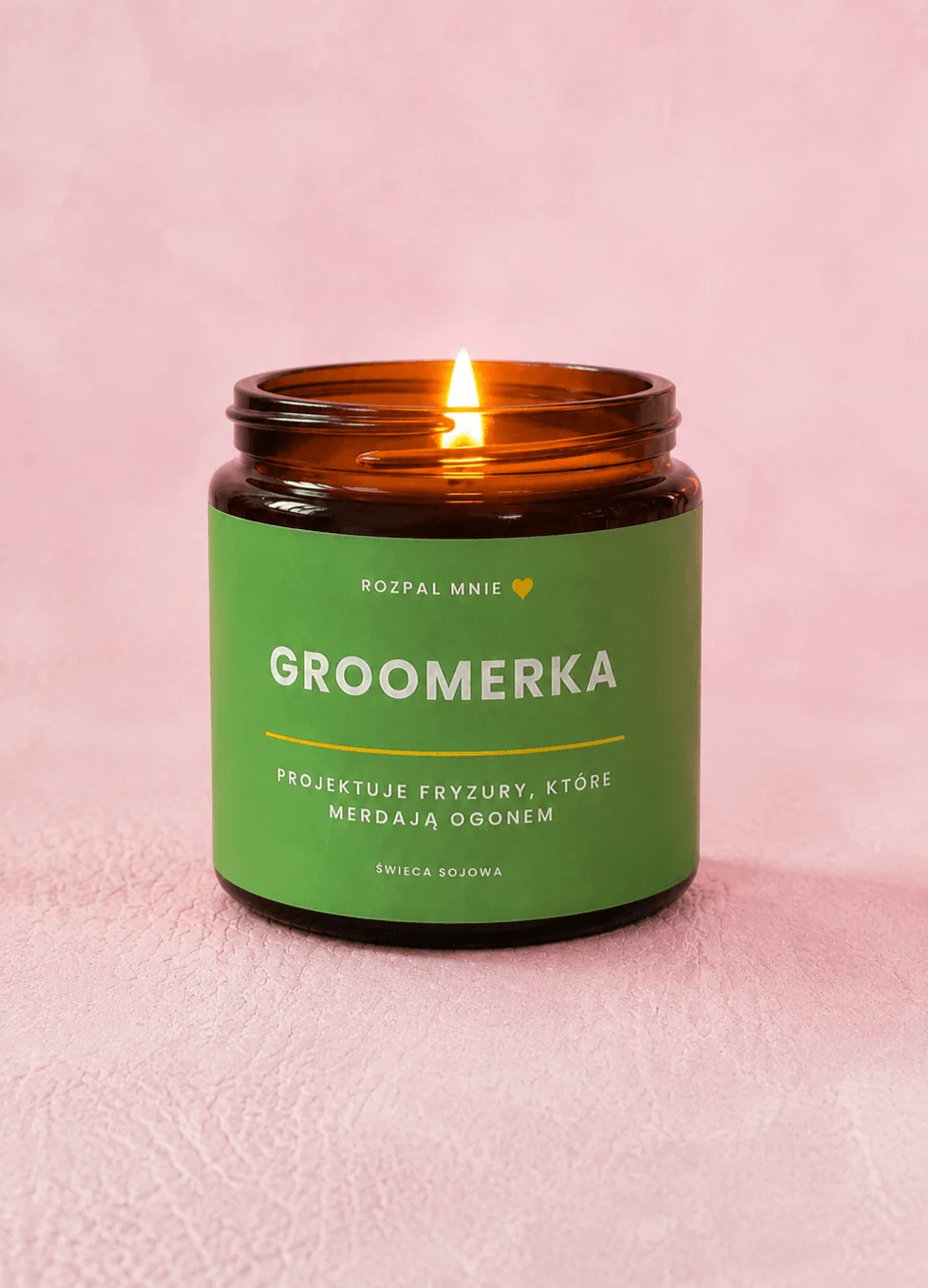 Świeca sojowa GROOMERKA