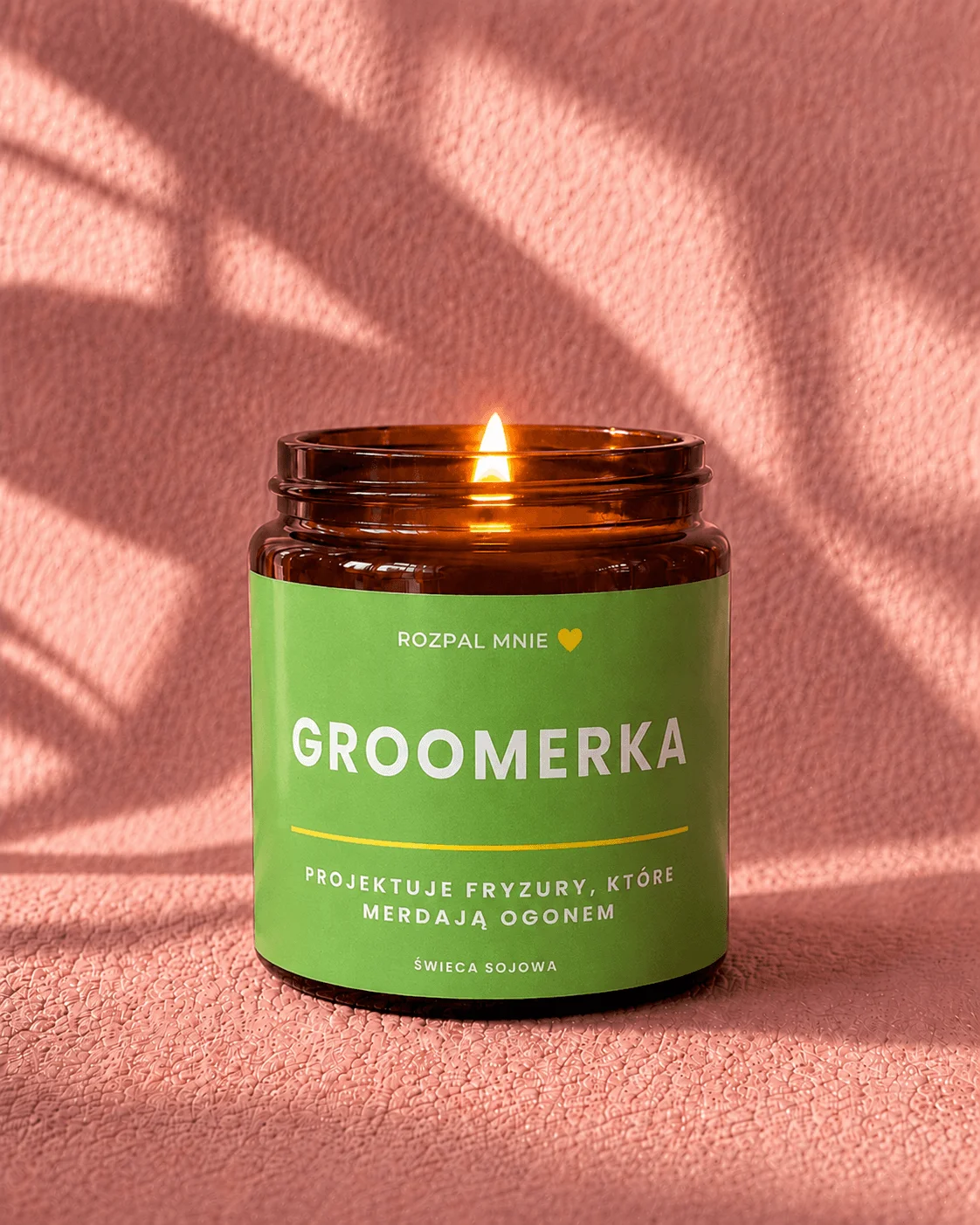 Świeca sojowa GROOMERKA