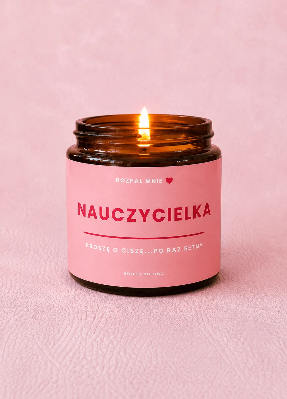 Świeca sojowa NAUCZYCIELKA