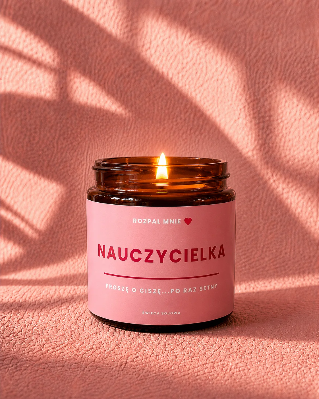Świeca sojowa NAUCZYCIELKA