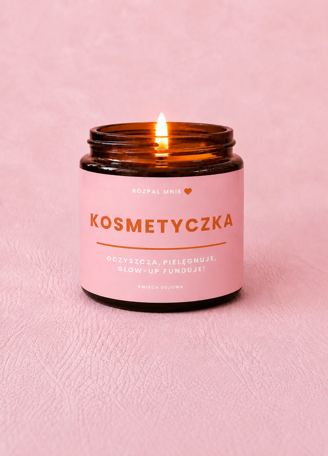 Świeca sojowa KOSMETYCZKA