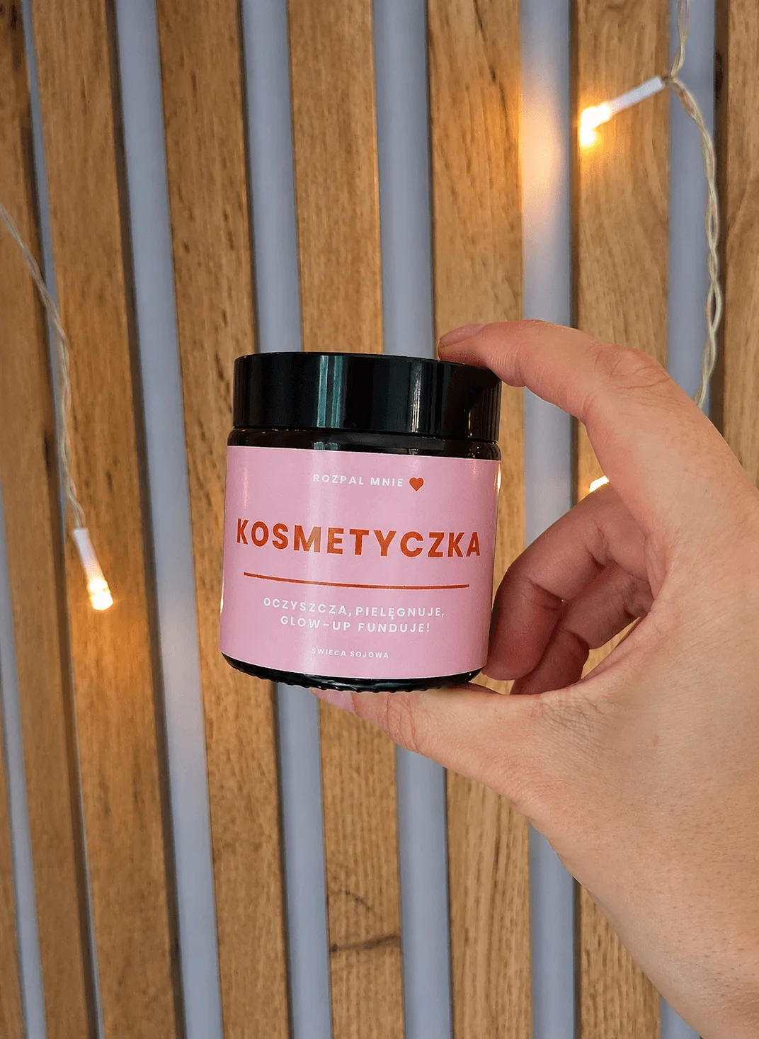 Świeca sojowa KOSMETYCZKA