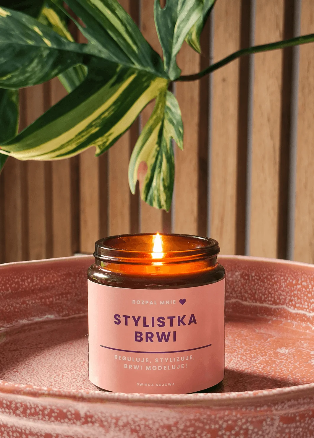 Świeca sojowa STYLISTKA BRWI