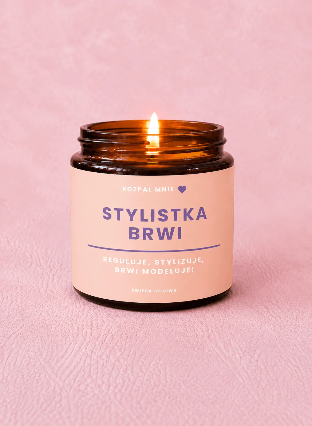 Świeca sojowa STYLISTKA BRWI