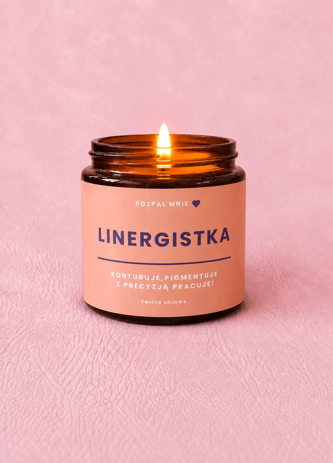 Świeca sojowa LINERGISTKA